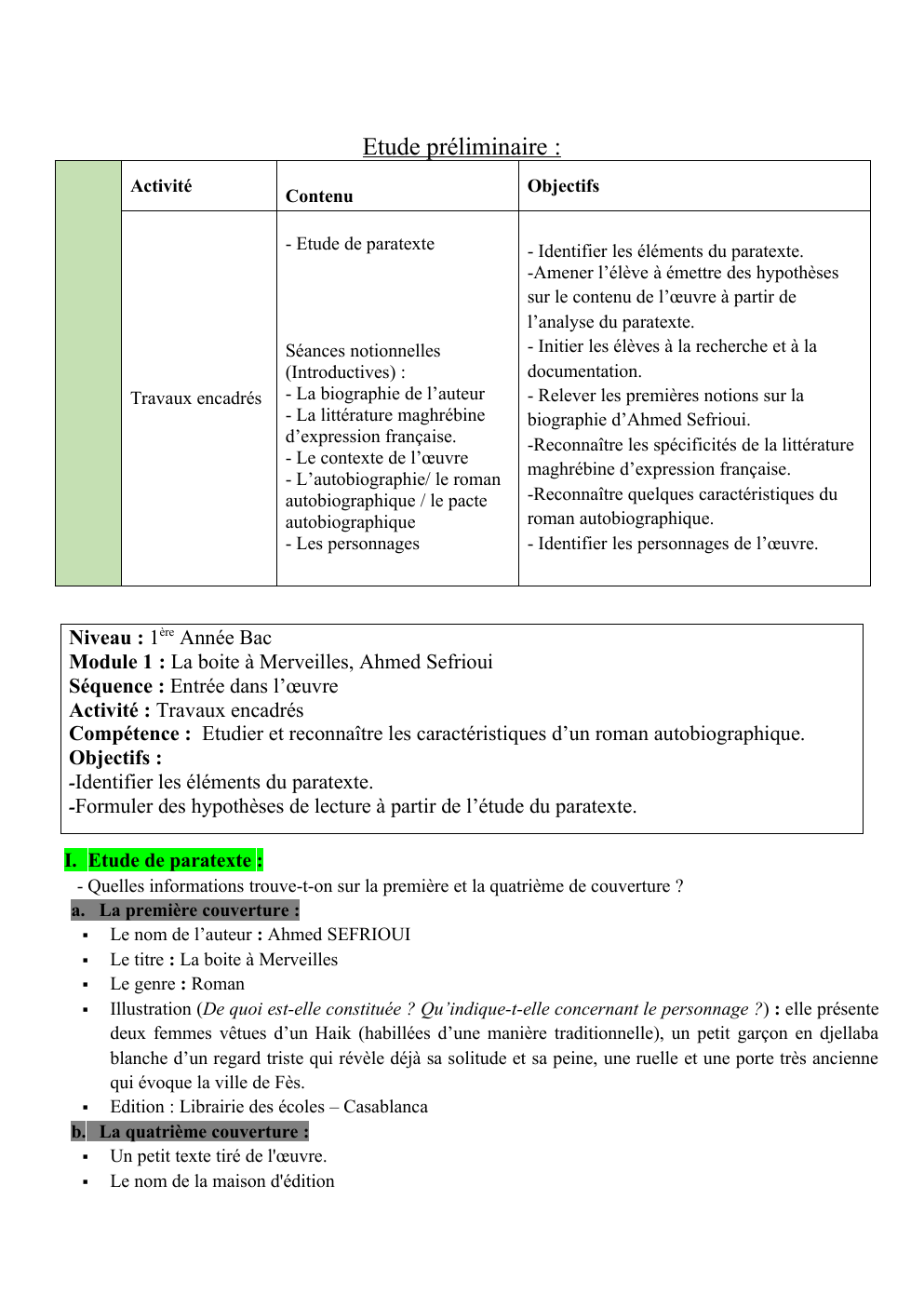 Prévisualisation du document boite a merveilles