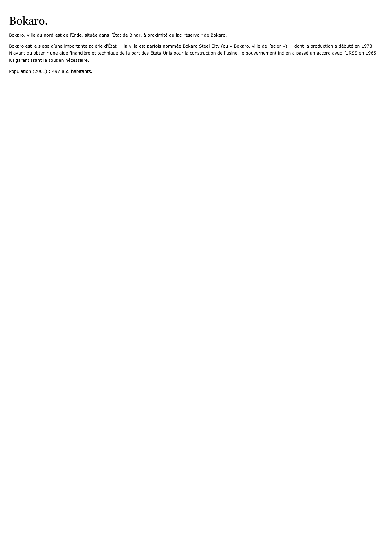 Prévisualisation du document Bokaro.