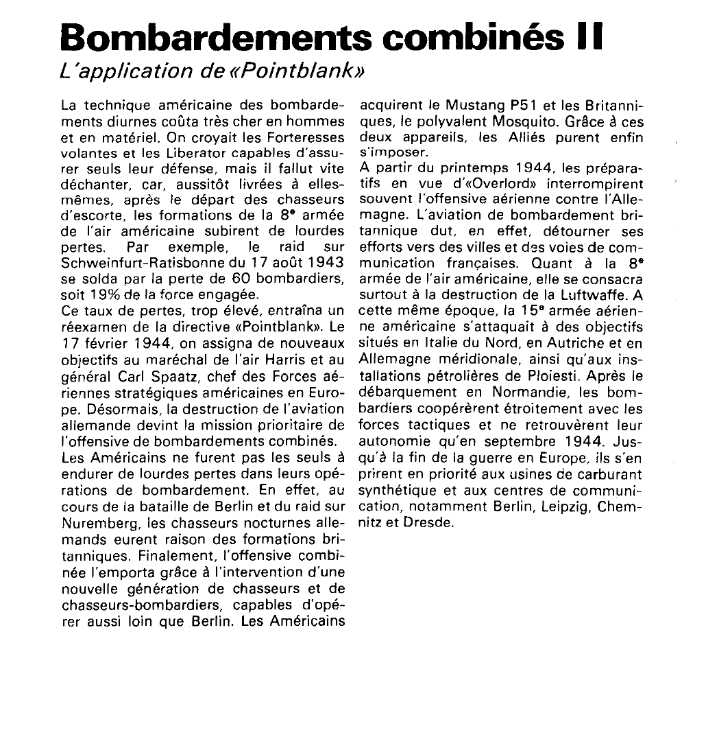 Prévisualisation du document Bombardements combinés (seconde guerre mondiale).