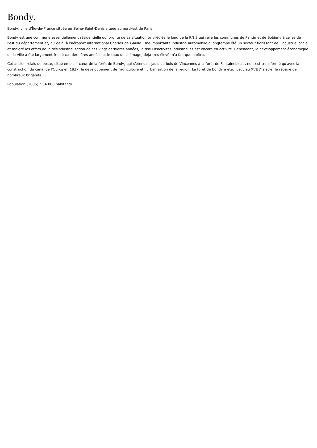 Prévisualisation du document Bondy.