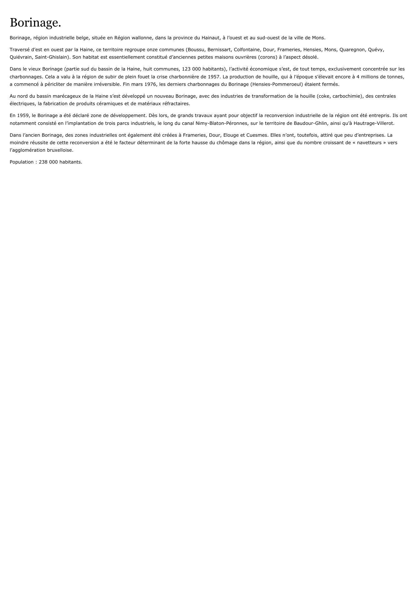 Prévisualisation du document Borinage.