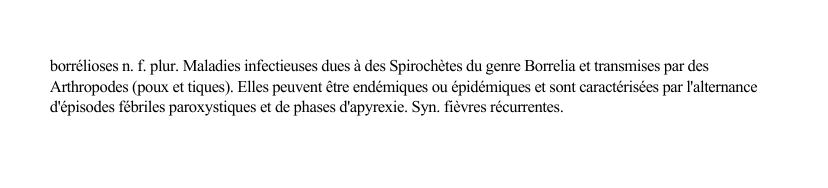 Prévisualisation du document borrélioses n.