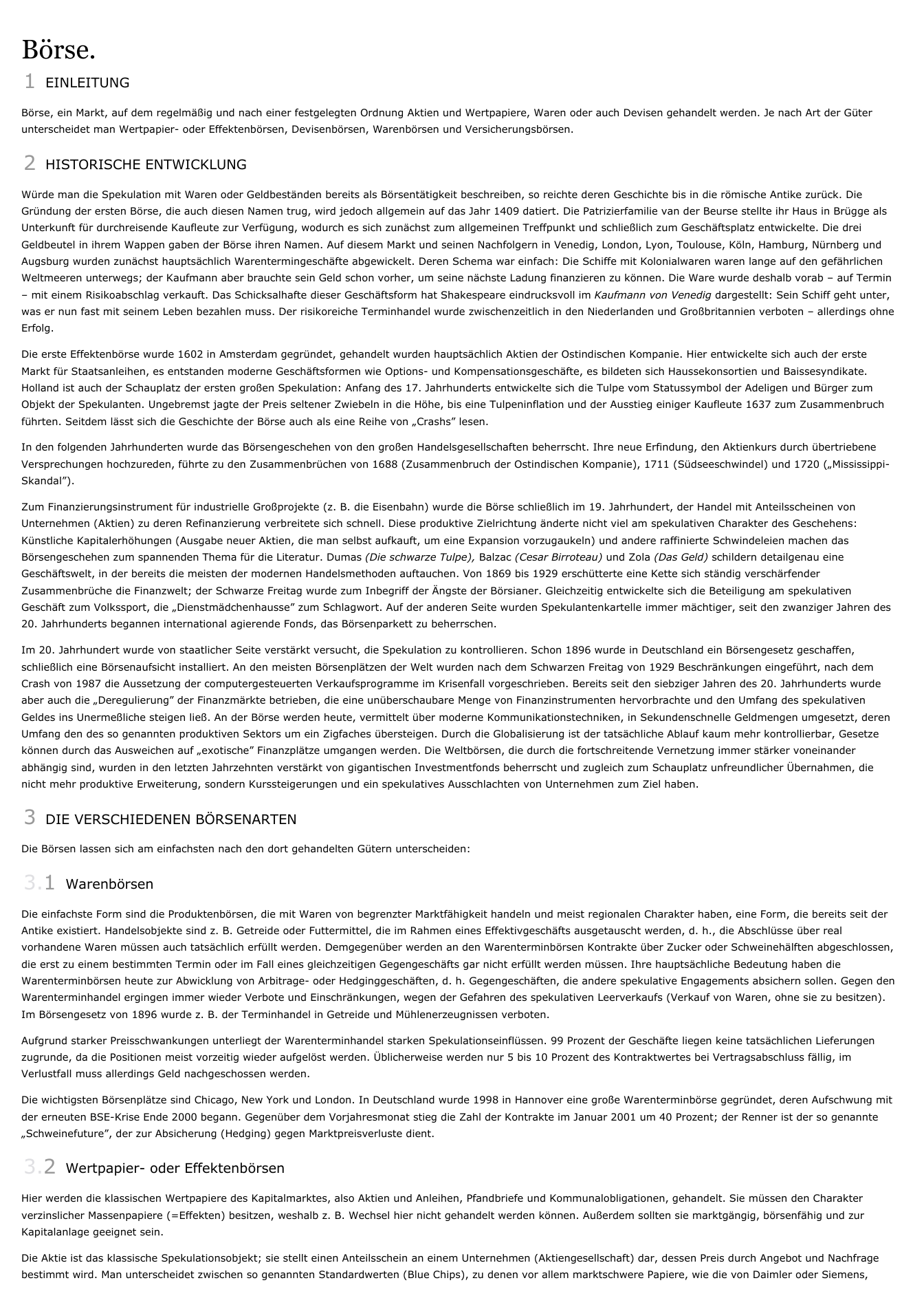 Prévisualisation du document Börse.