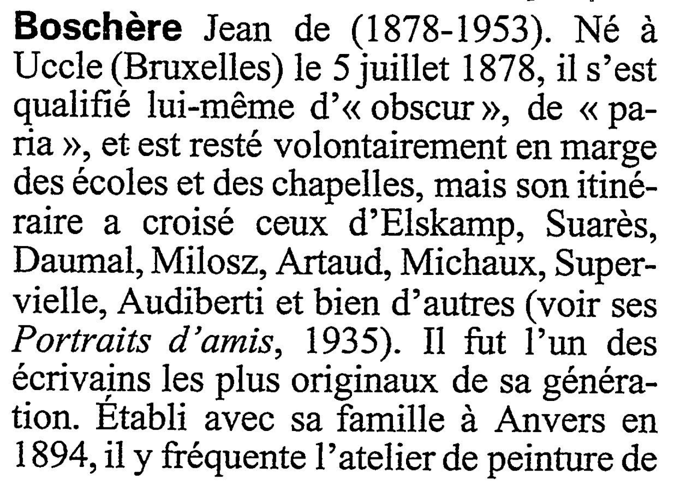 Prévisualisation du document Boschère Jean de (1878-1953)