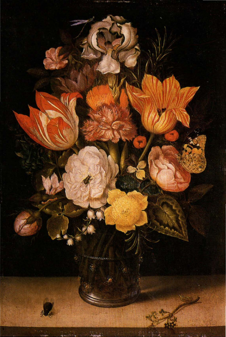 Prévisualisation du document BOSSCHAERT Ambrosius : Fleurs (analyse du tableau).