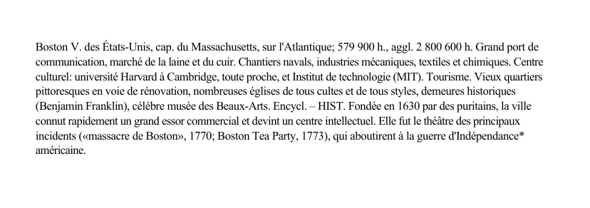 Prévisualisation du document Boston V.