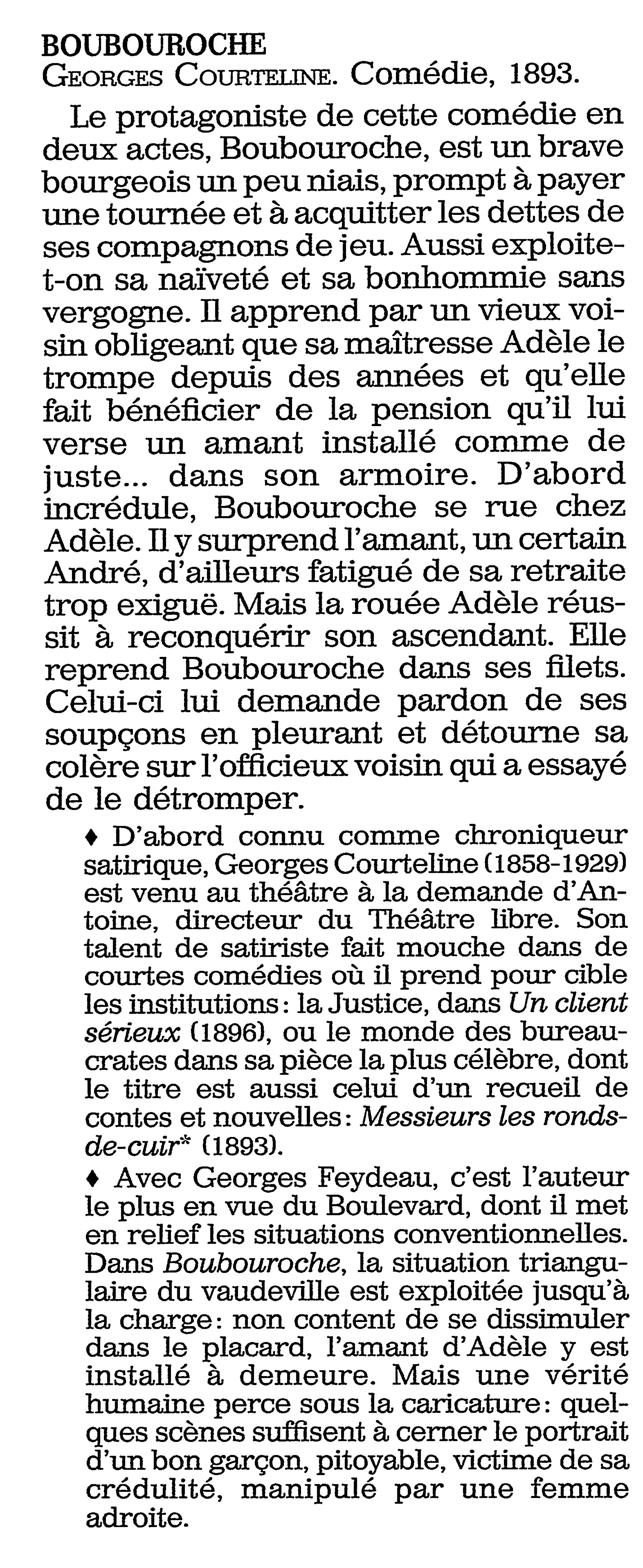 Prévisualisation du document Boubouroche