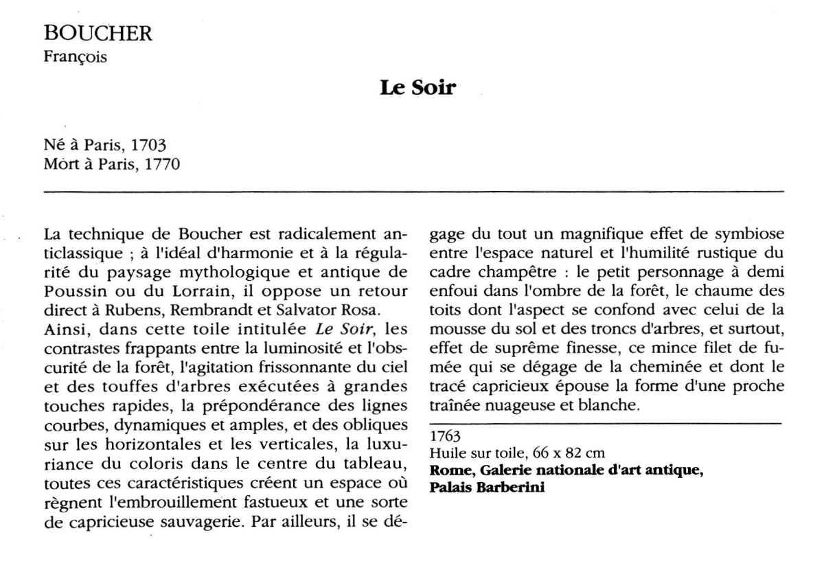Prévisualisation du document BOUCHER François : Le Soir