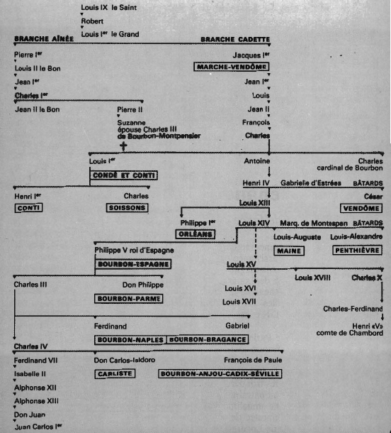 Prévisualisation du document Bourbon, dynasties de