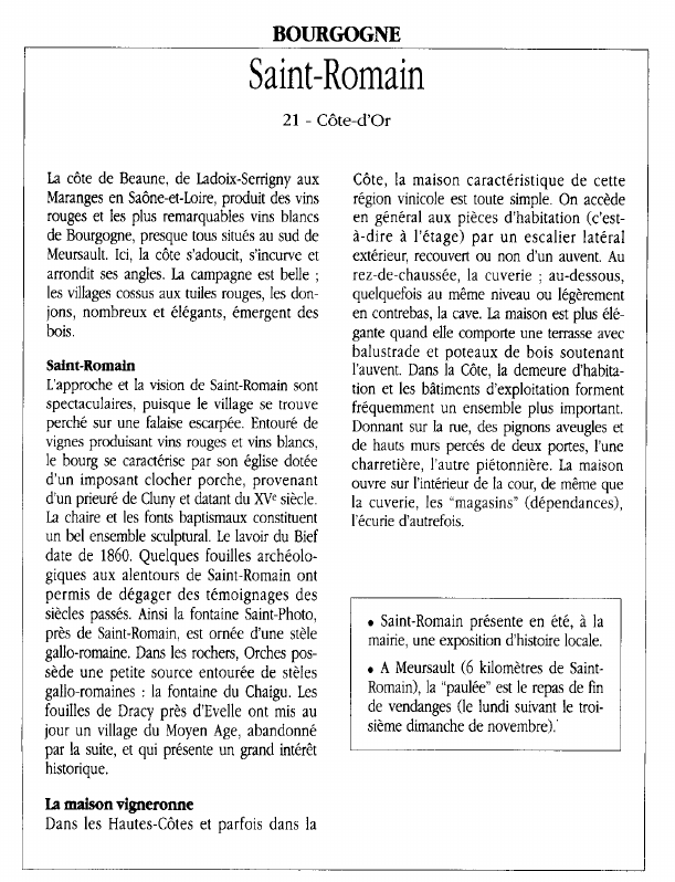 Prévisualisation du document BOURGOGNESaint-Romain.