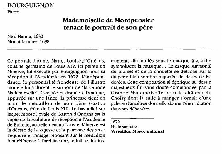 Prévisualisation du document BOURGUIGNONPierreMademoiselle de Montpensier.
