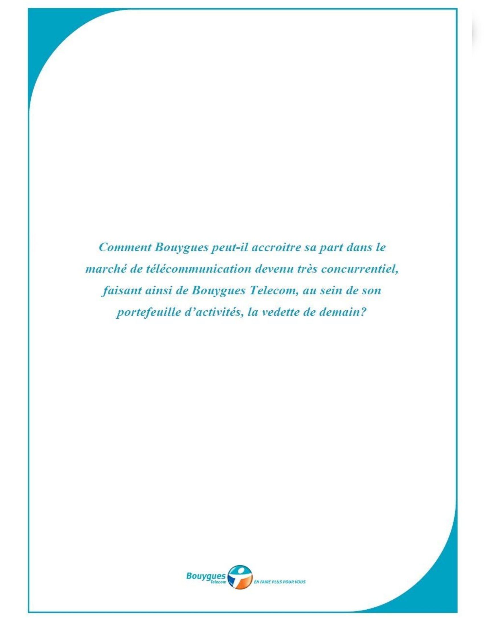 Prévisualisation du document Bouygue Telecom