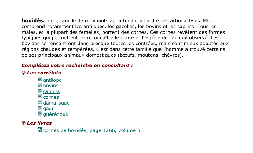 Prévisualisation du document bovidés.