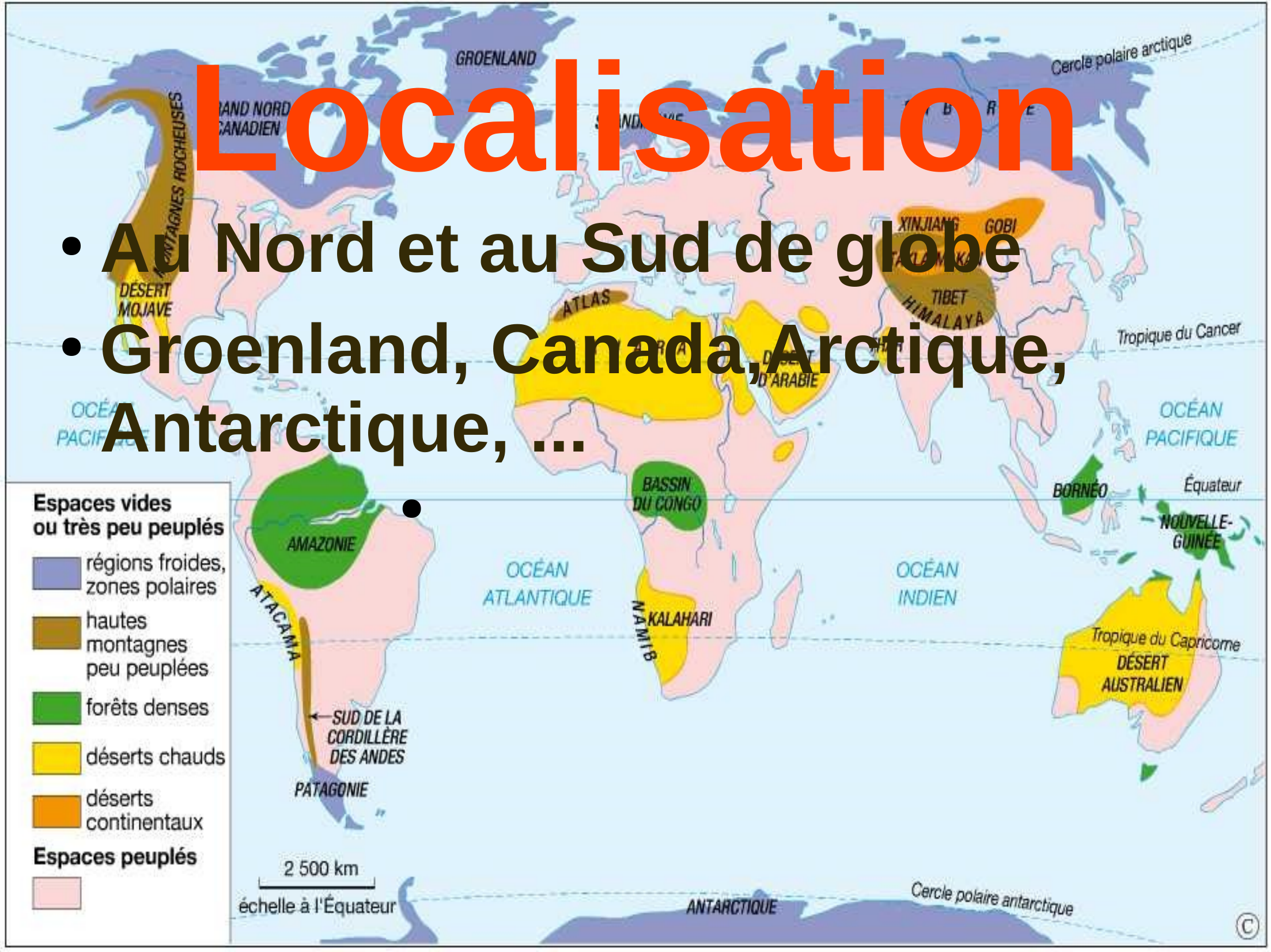 Prévisualisation du document Ecosystème polaire 
 
C’est parti;) 
 
Localisation 
 
Au Nord et au Sud de globe 
 
Groenland, Canada,Arctique, Antarctique, .