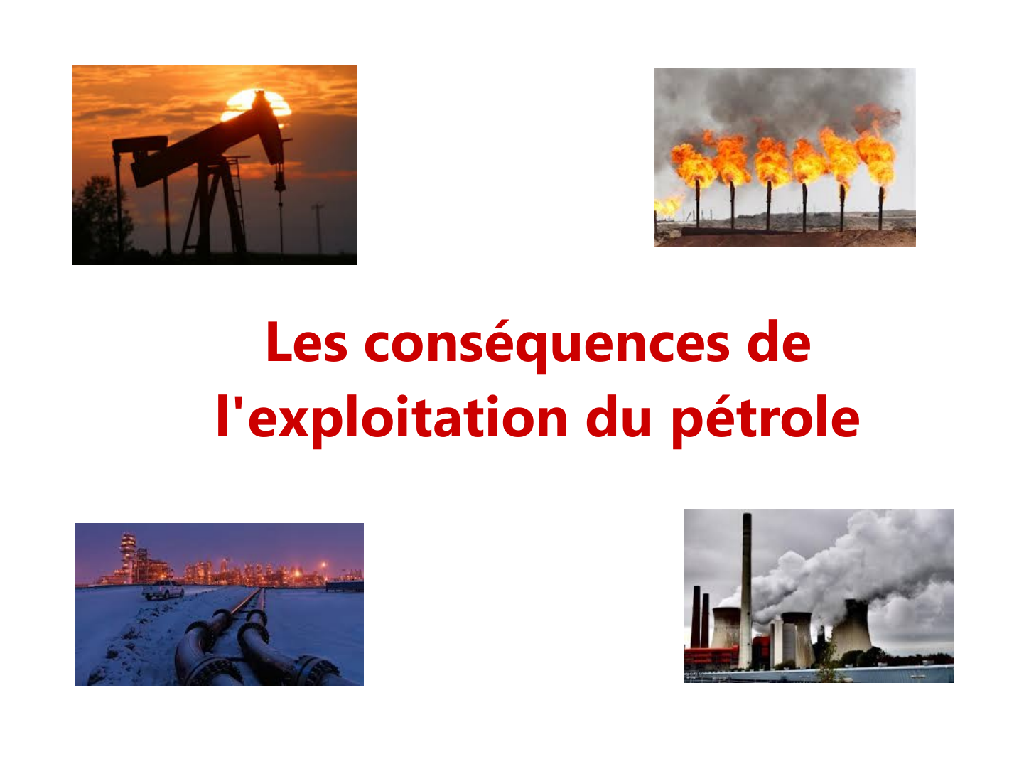 Prévisualisation du document Les conséquences de l&apos;exploitation du pétroleQu&apos;est ce que le pétrole ?