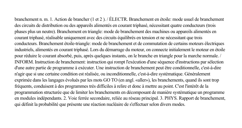 Prévisualisation du document branchement n.