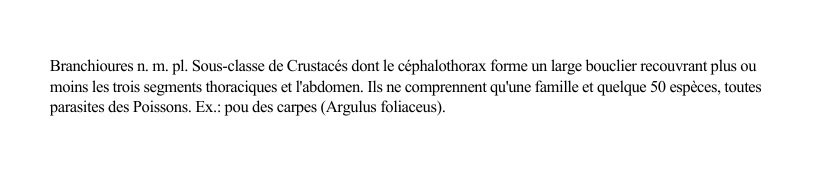 Prévisualisation du document Branchioures n.