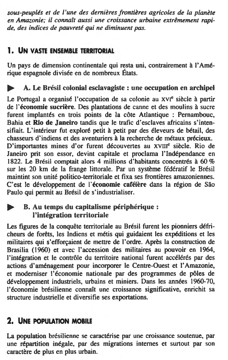 Prévisualisation du document Brésil : terre de contrastes ?
