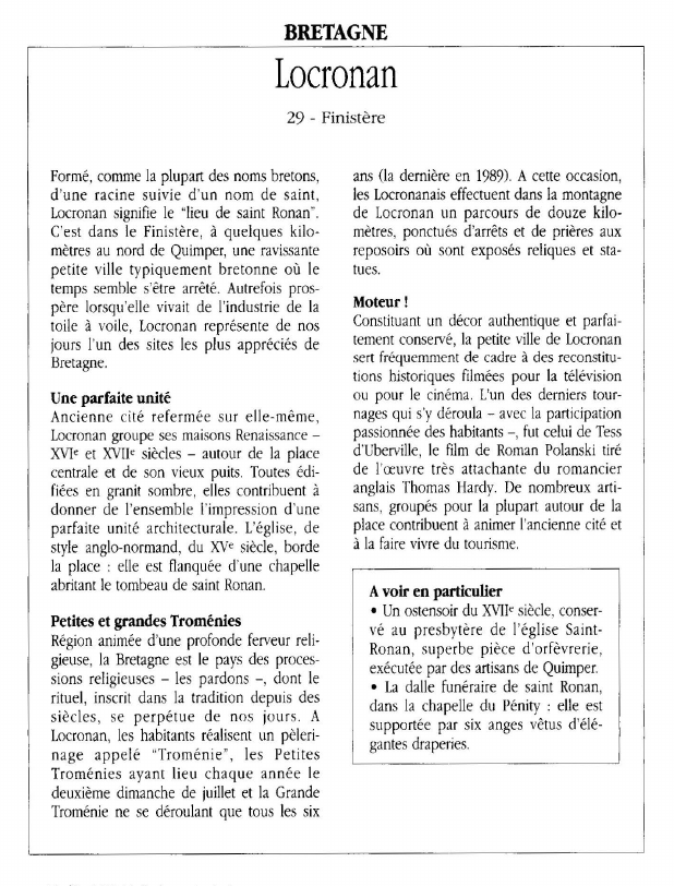 Prévisualisation du document BRETAGNELocronan.