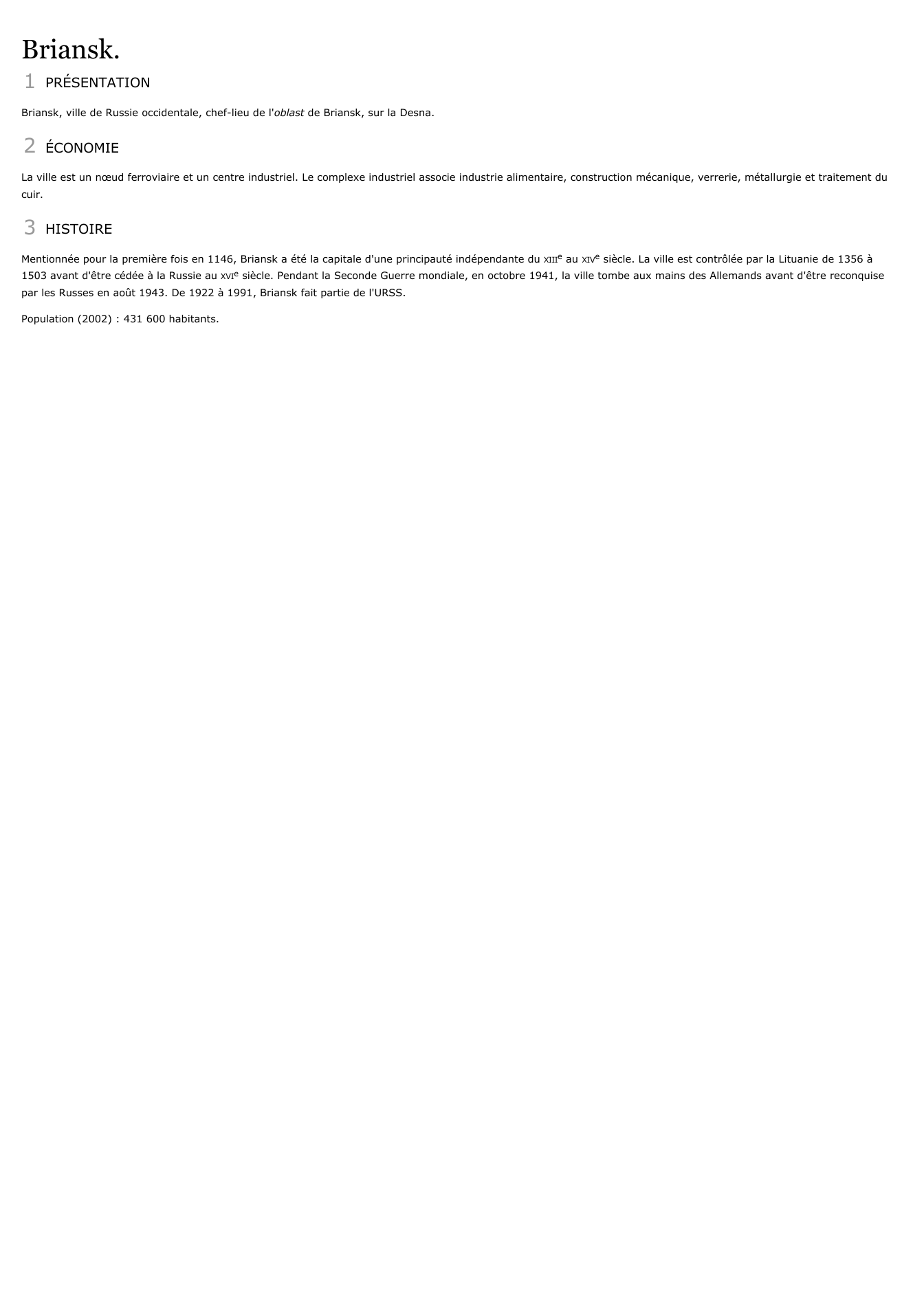 Prévisualisation du document Briansk.
