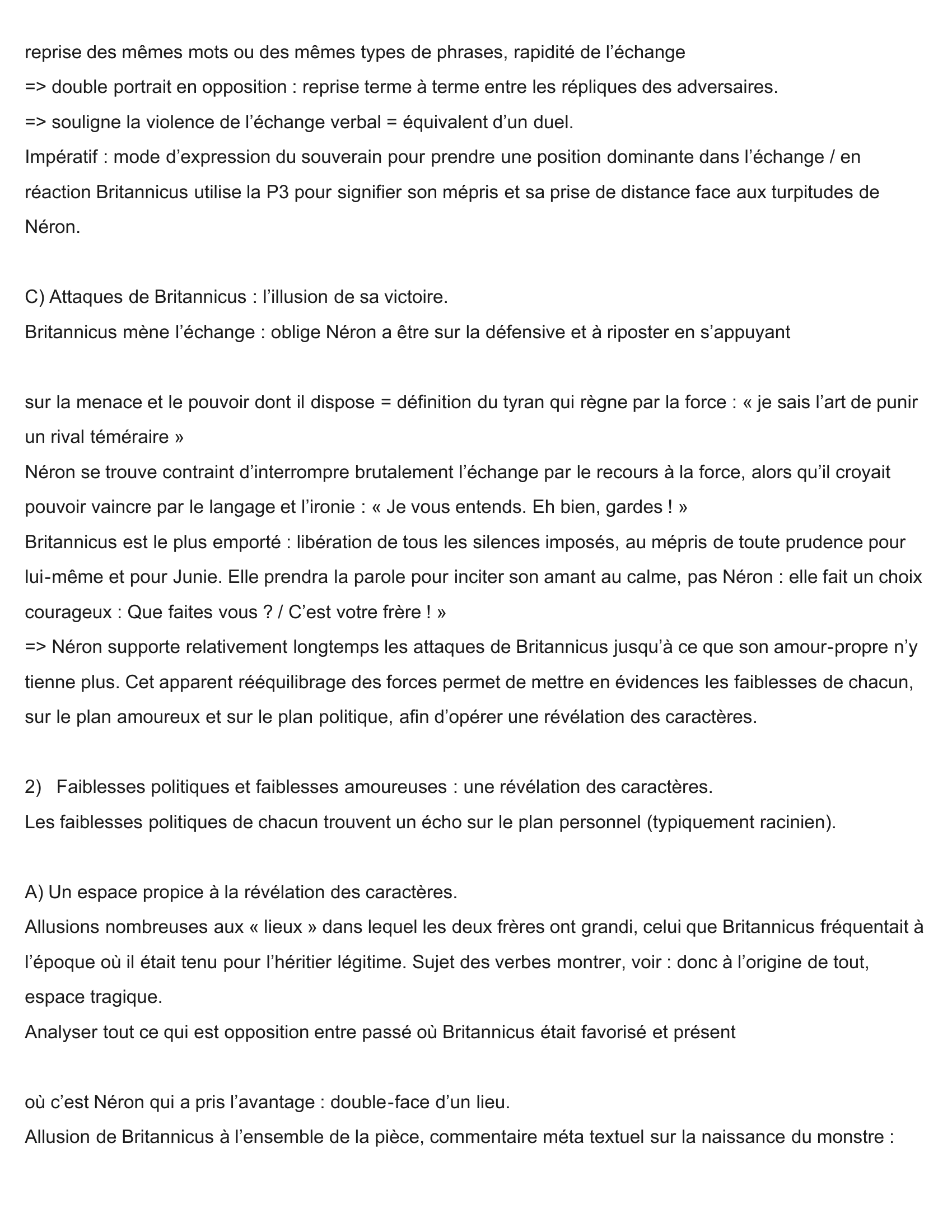 Prévisualisation du document Britannicus: Comment dès lors cette scène d’affrontement tant attendue augmente-t-elle la tension dramatique et opère-t-elle une révélation des caractères et un renversement des rapports de force ?