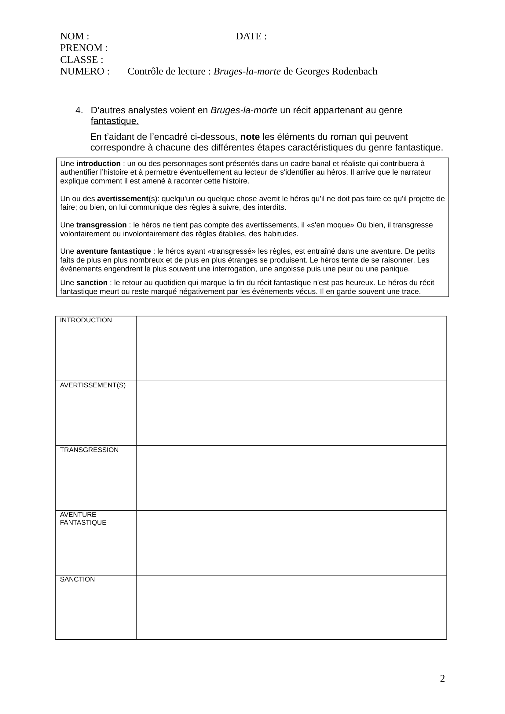 Prévisualisation du document Bruges la Morte Rodenbach questionnaire