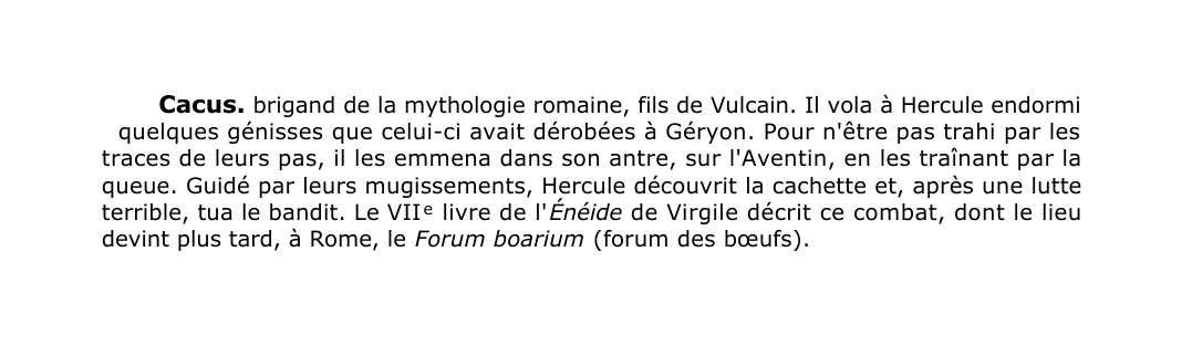 Prévisualisation du document Cacus.