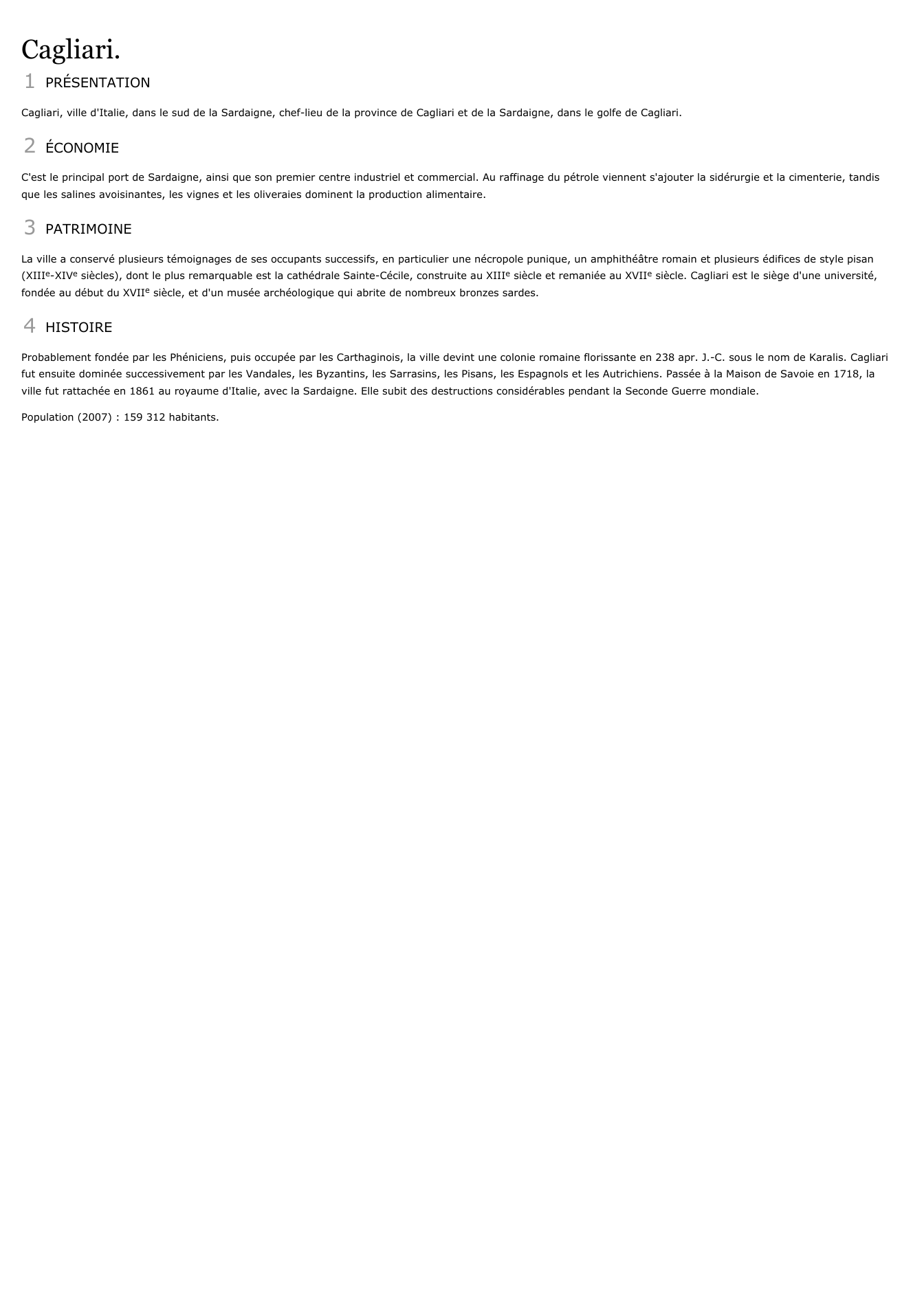 Prévisualisation du document Cagliari.