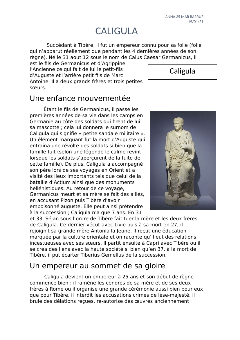 Prévisualisation du document Caligula