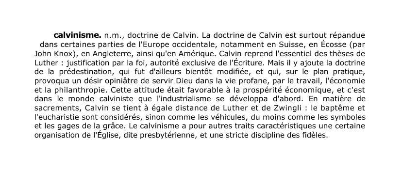 Prévisualisation du document calvinisme.