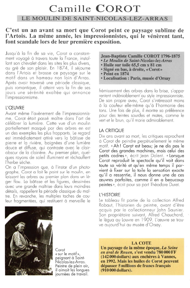 Prévisualisation du document Camille COROT:LE MOULIN DE SAINT-NICOLAS-LEZ-ARRAS.