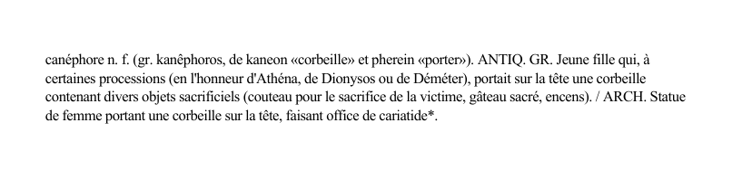 Prévisualisation du document canéphore n.