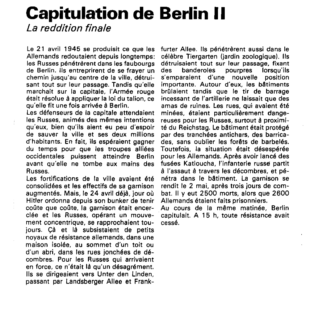 Prévisualisation du document Capitulation de Berlin (seconde guerre mondiale).