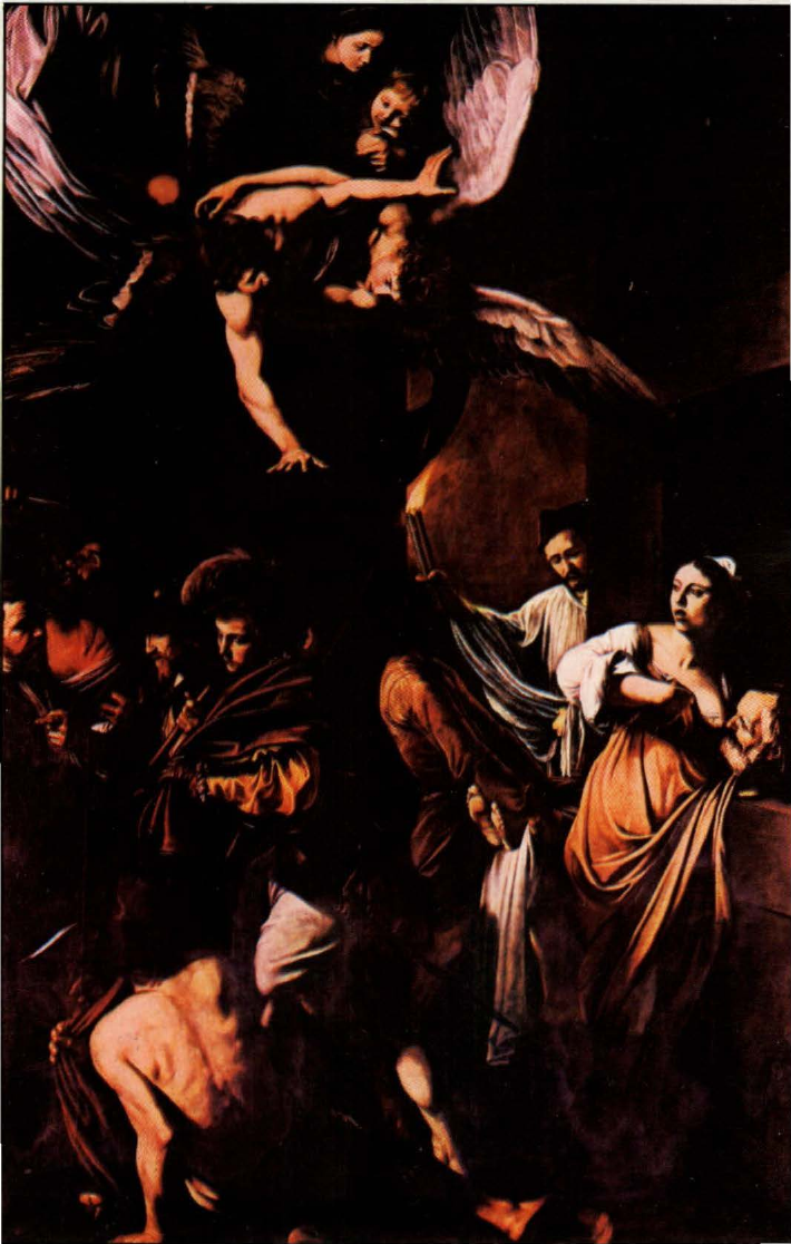 Prévisualisation du document CARAVAGE Michelangelo Merisi, dit Caravaggio, dit Le : Les Oeuvres de la Miséricorde (analyse du tableau).