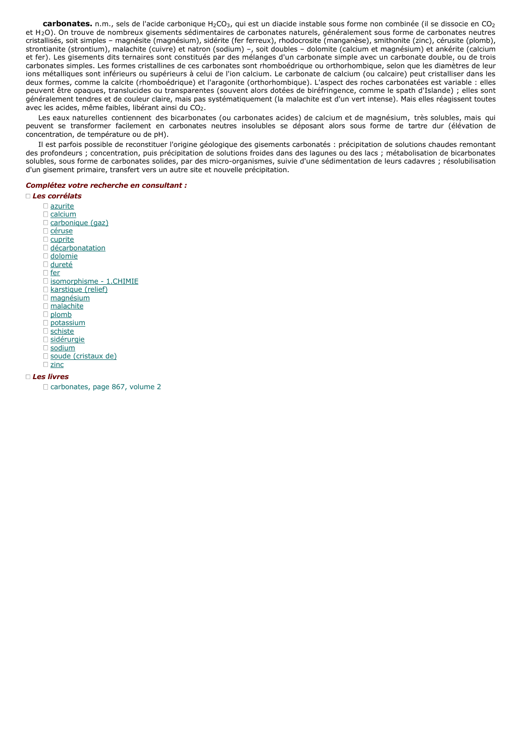 Prévisualisation du document carbonates.