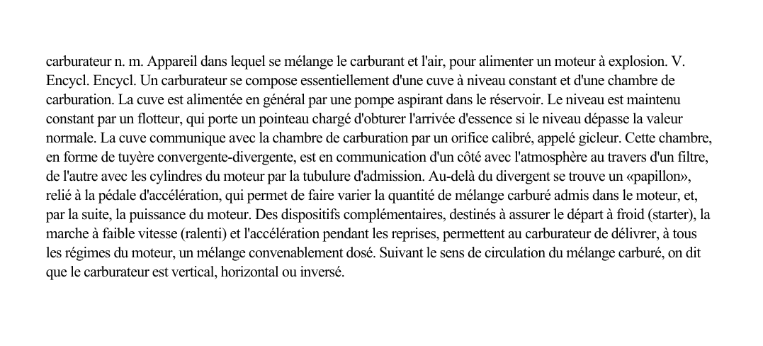 Prévisualisation du document carburateur n.
