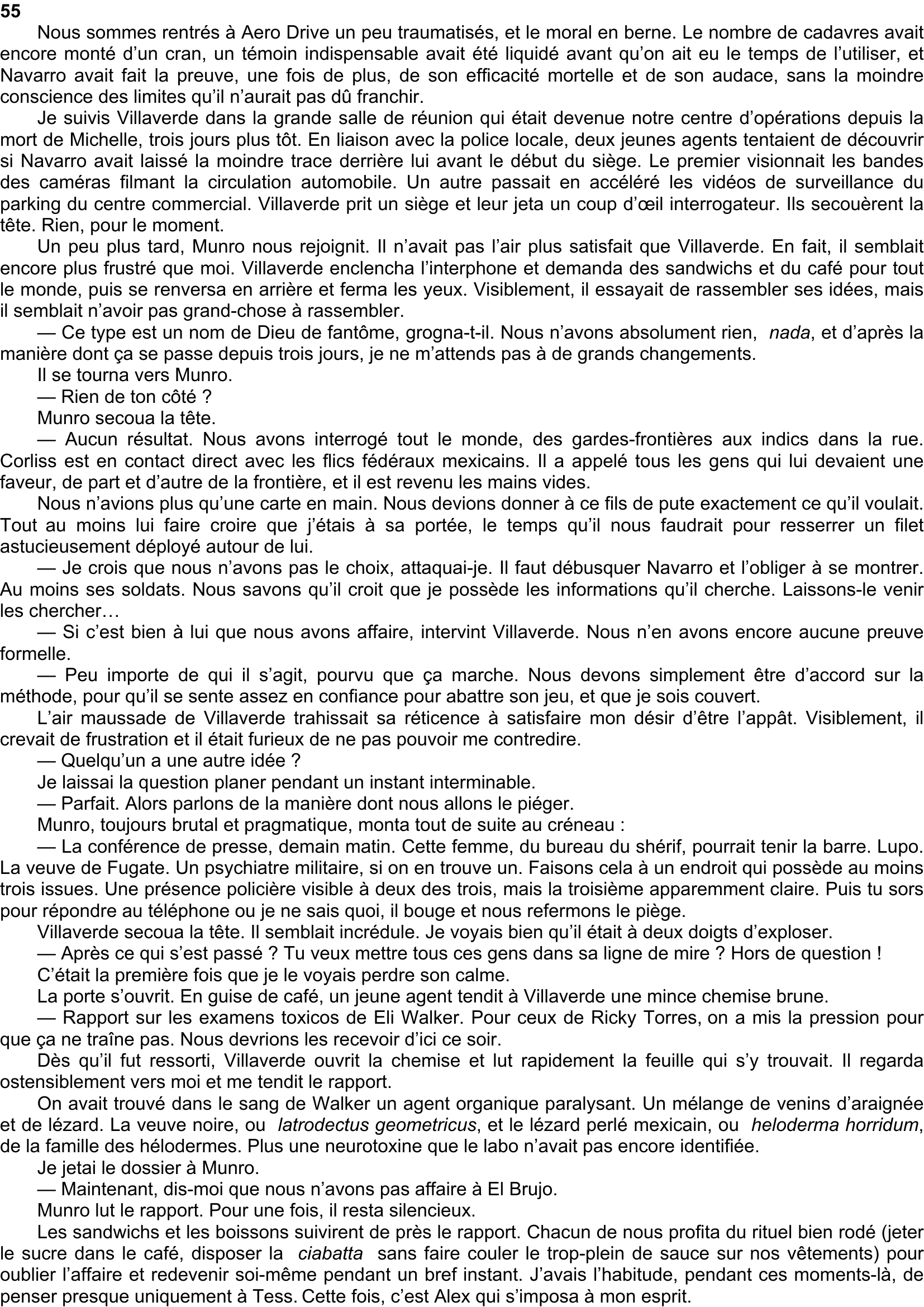 Prévisualisation du document cardiaques provoqués par l'usage de la drogue, et l'on avait décidé d'interrompre les tests.