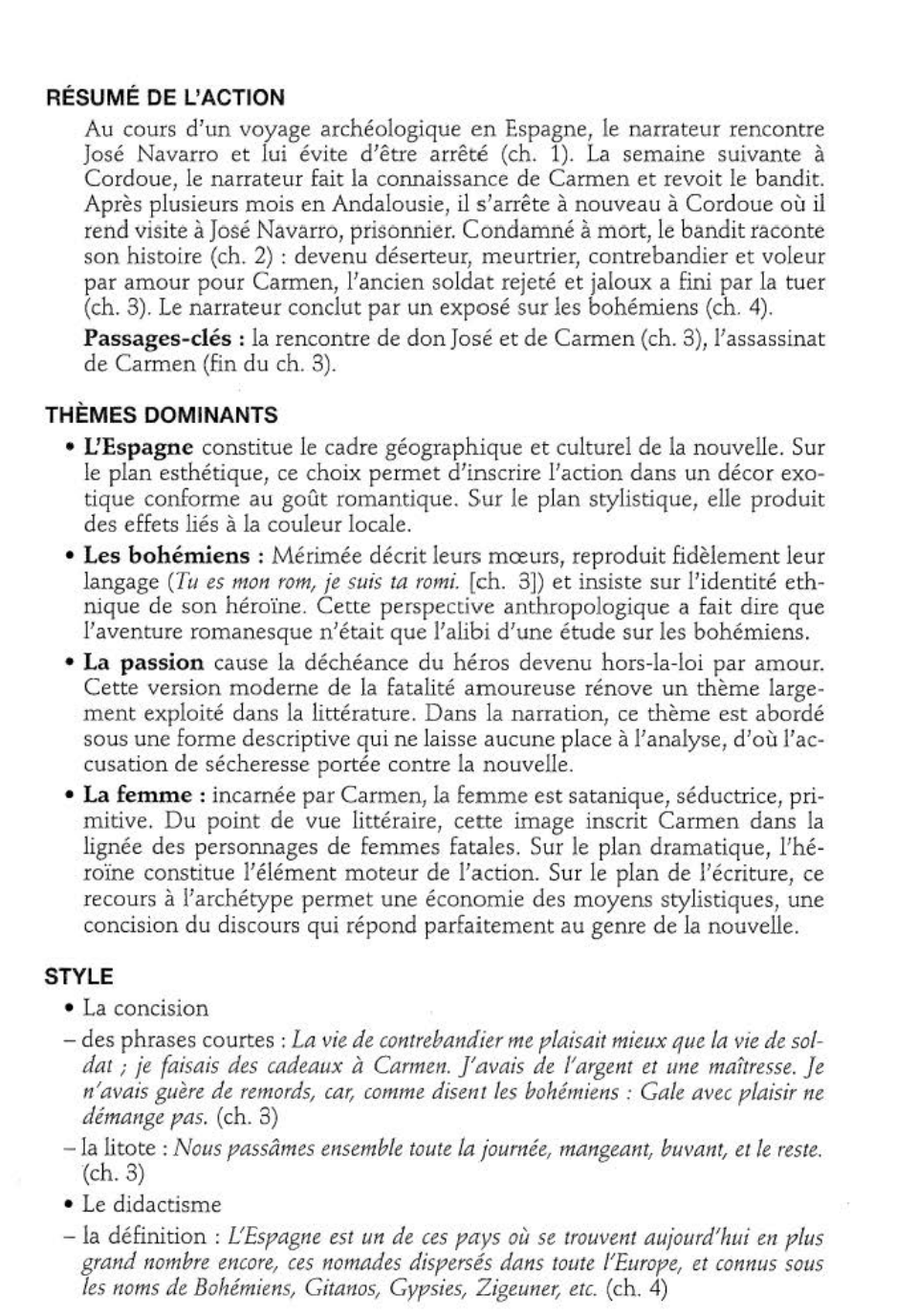 Prévisualisation du document Carmen de  Prosper Mérimée  (analyse détaillée)
