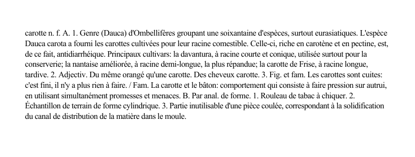 Prévisualisation du document carotte n.