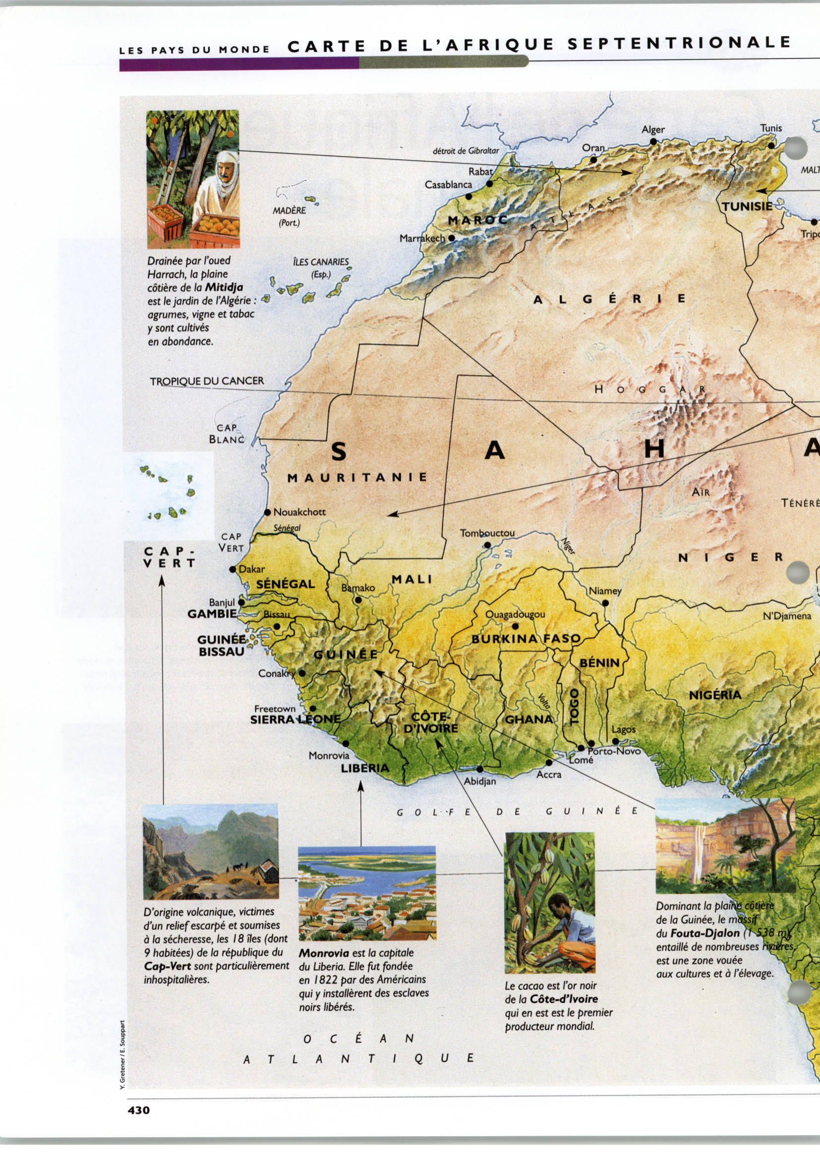 Prévisualisation du document Carte de l'Afrique  septentrionale