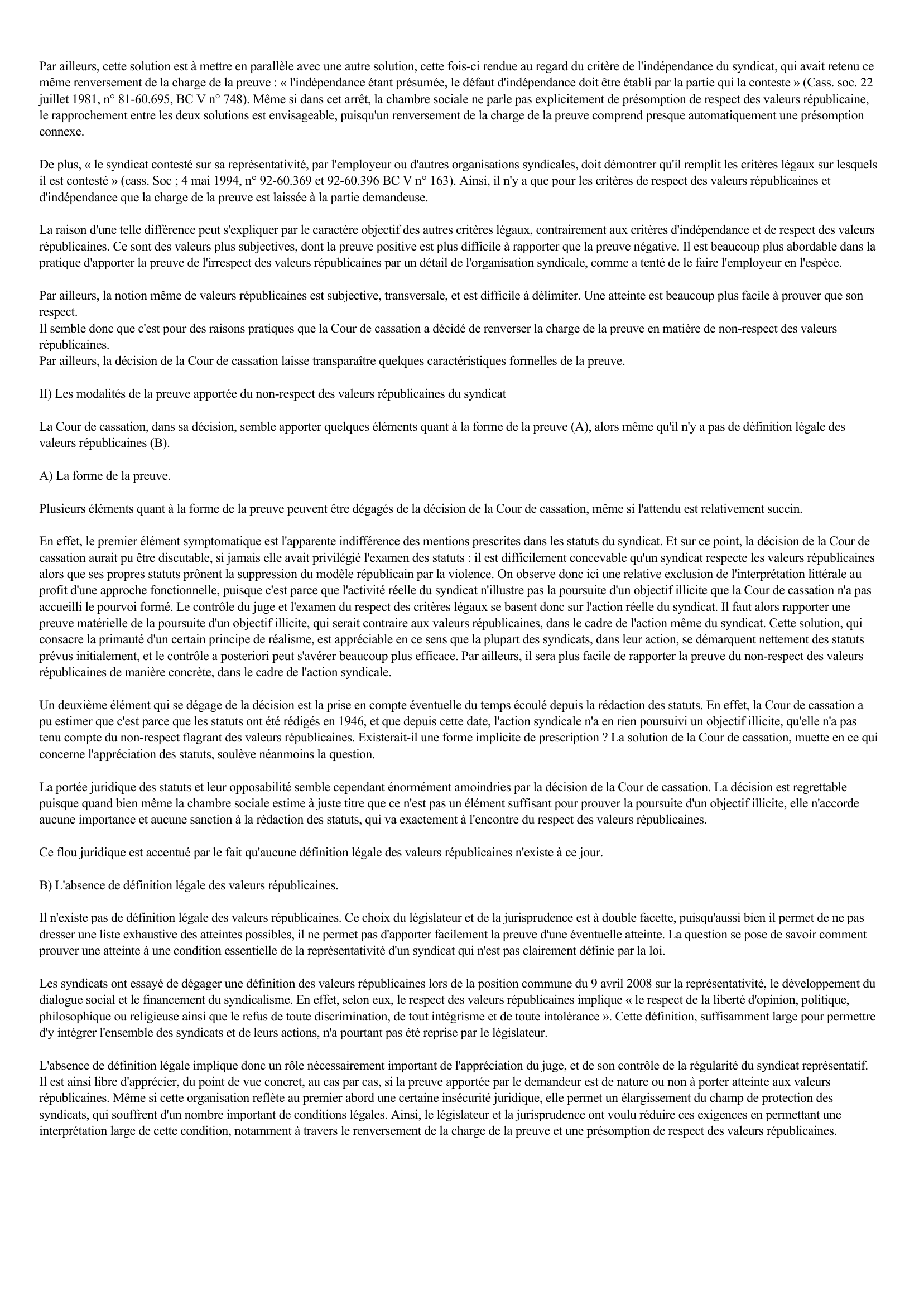 Prévisualisation du document Cass. Soc. 13 octobre 2010 n°10-60.130 (commentaire)