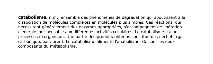 Prévisualisation du document catabolisme.