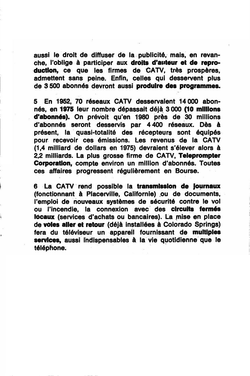 Prévisualisation du document CATV (USA)