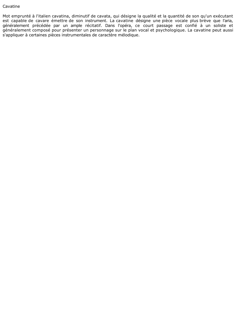 Prévisualisation du document Cavatine