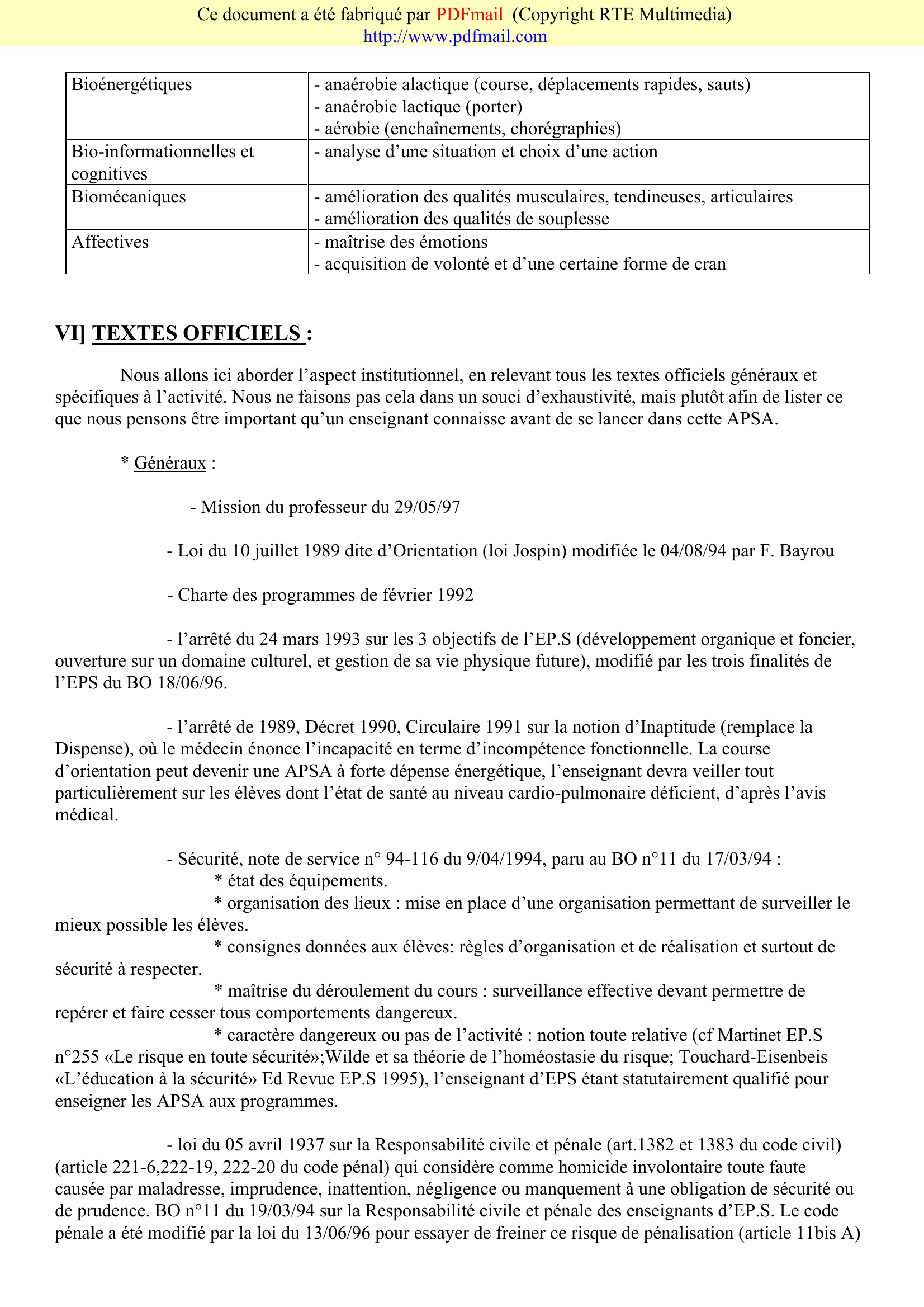 Prévisualisation du document Ce document a été fabriqué par PDFmail (Copyright RTE Multimedia)
http://www.