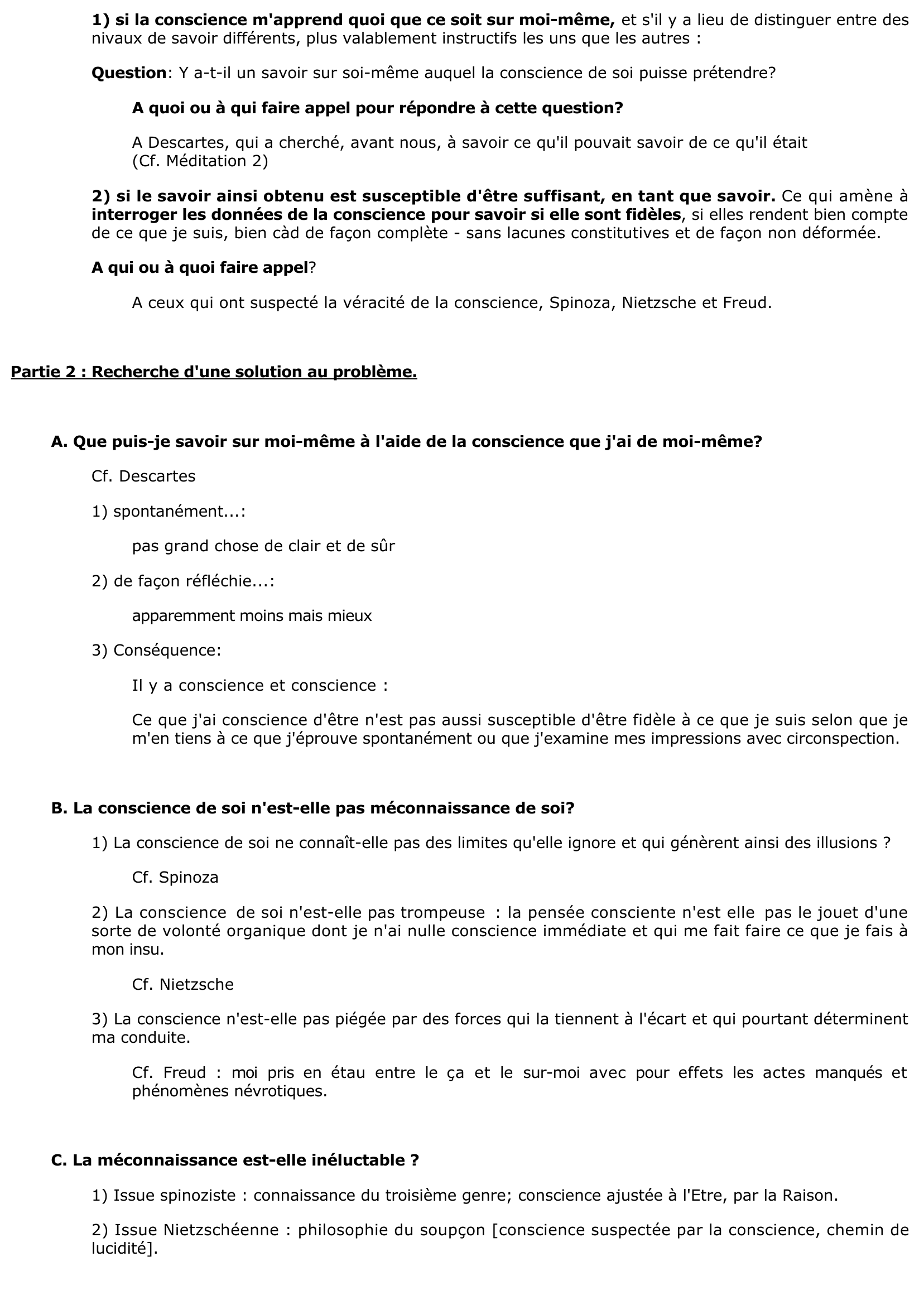 Prévisualisation du document Ce que je suis se réduit-il à ce dont j'ai conscience	?