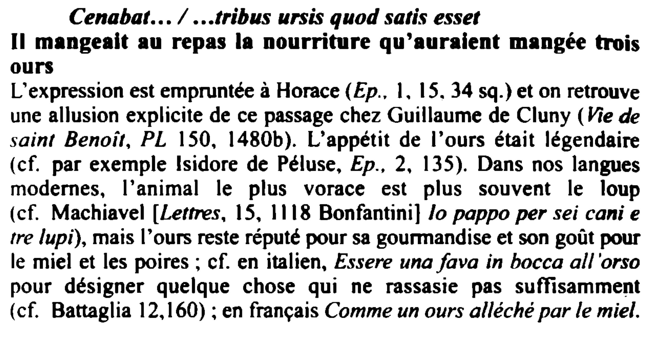 Prévisualisation du document Cenabat... / ... tribus ursis quod satis esset