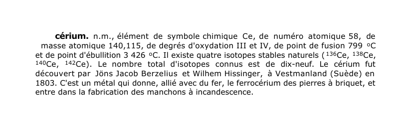 Prévisualisation du document cérium.