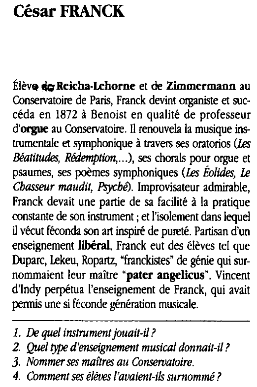Prévisualisation du document César FRANCK