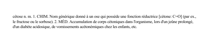 Prévisualisation du document cétose n.